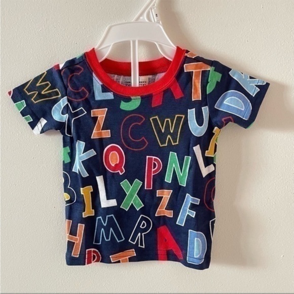New Baby Alphabet Pajamas  set Size 3-6 M - Picture 3 of 7